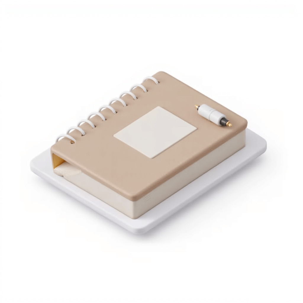 isometric icon notebook by bnbicons.com